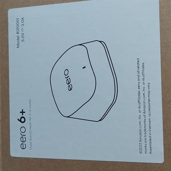 Outdoor receiver and Eeros 6+ mesh router - Picture 6 of 6